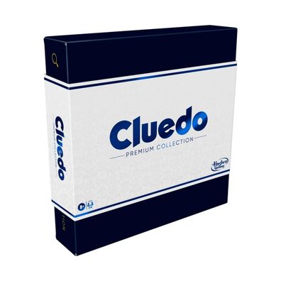 Cluedo - Premium Collection Brettspiel Gesellschaftsspiel Spielfiguren aus Holz