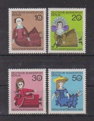 Berlin 1968 postfrisch MiNr. 322-325 Puppen