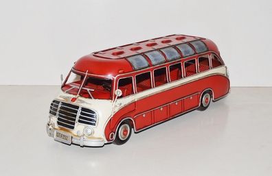 Blechmodell Nostalgie Setra Bus Länge 44 cm Oldtimer Retro Design Modelllbus