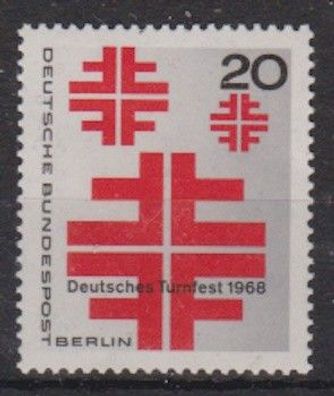 Berlin 1968 postfrisch MiNr. 331 Deutsches Turnfest in Berlin