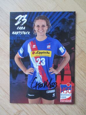 Handball Bundesliga HSG Blomberg-Lippe Cara Hartstock - handsigniertes Autogramm!!!