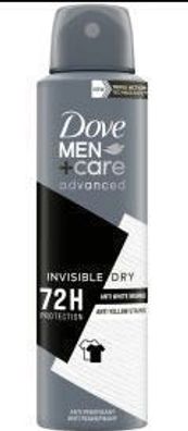 Dove Herren Invisible Dry Antitranspirant Spray - 150 ml