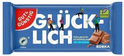 G&G Vollmilchschokolade 100 g - Alpenvollmilch aus Deutschland