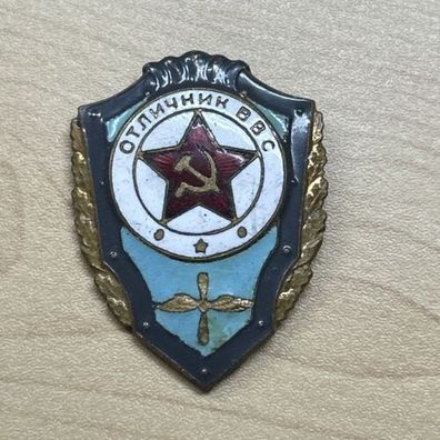 UDSSR Abzeichen verdienter Soldat Luftwaffe Russland CCCP