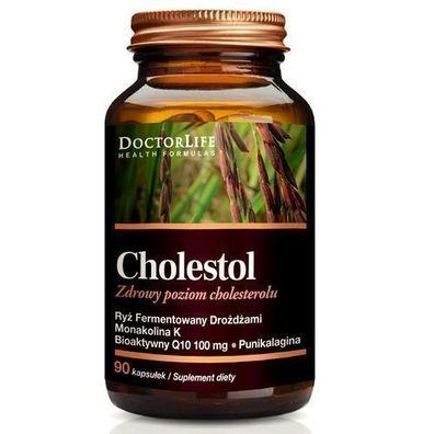 Doctor Life Cholestol monacolin K mit bioaktivem Q10, 90 Kapseln