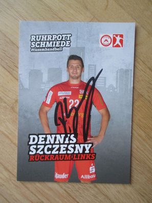 Handball Bundesliga TUSEM Essen Dennis Szczesny - handsigniertes Autogramm!!!