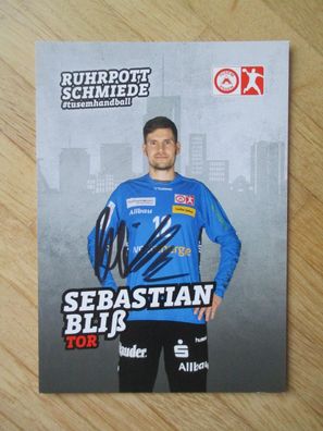 Handball Bundesliga TUSEM Essen Sebastian Bliß - handsigniertes Autogramm!!!