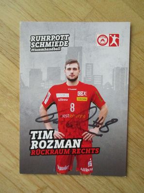 Handball Bundesliga TUSEM Essen Tim Rozman - handsigniertes Autogramm!!!