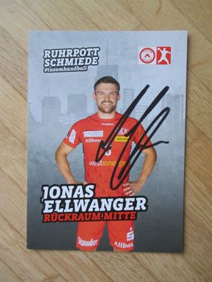 Handball Bundesliga TUSEM Essen Jonas Ellwanger - handsigniertes Autogramm!!!