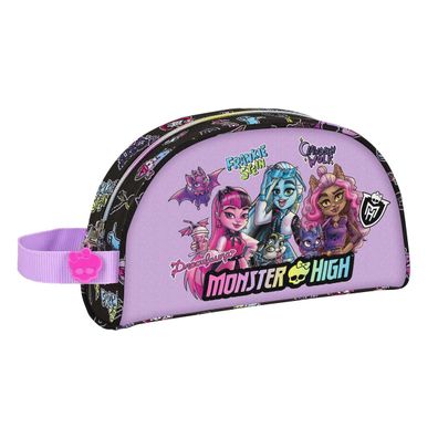 Reise-Toilettentasche Monster High Creep Schwarz Polyester 300D 26 x 16 x 9 cm