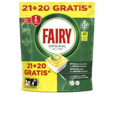 Tabs für Spülmaschine Fairy FAIRY TODO EN 1 LIMON