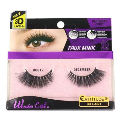 Falsche Wimpern Ebin New York Wonder Cat December