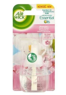 Air Wick Magnolie Duft Nachfüller, 19 ml - Frühlingsfrische Aromatherapie