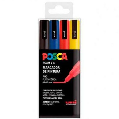 Marker-Set POSCA PC-3M Bunt