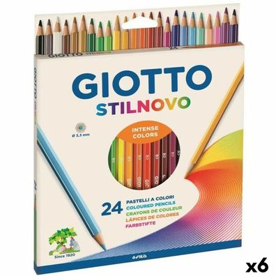 Buntstifte Giotto Stilnovo Bunt (6 Stück)