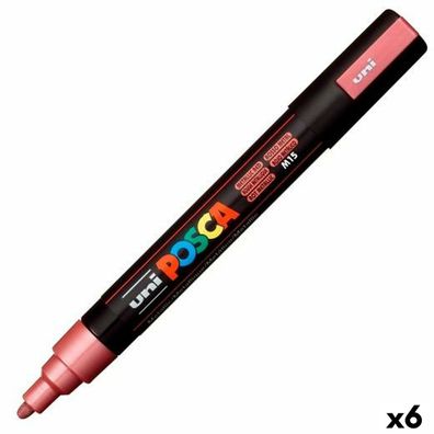 Marker POSCA PC-5M Rot (6 Stück)