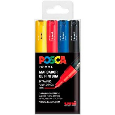 Marker-Set POSCA PC-1M Bunt