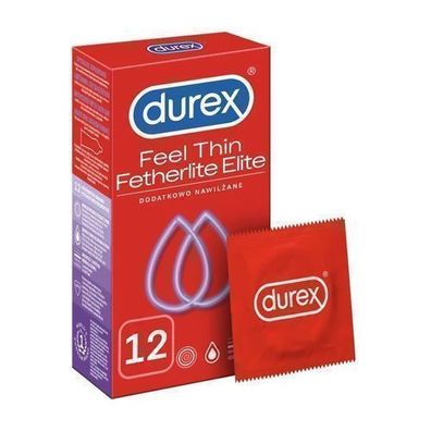 Durex Kondome Fetherlite Elite, 12 Stéck