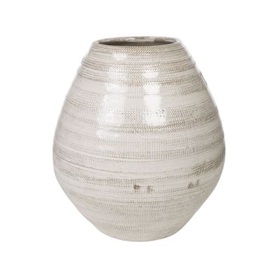 Blumenvase Romimex Beige Terrakotta 23 x 25 x 23 cm