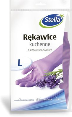 Gummihandschuhe mit Lavendelduft – Komfort und Schutz bei Reinigungsarbeiten