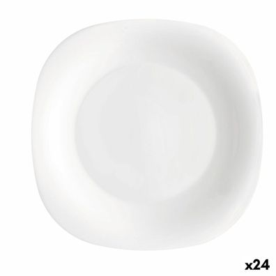 Dessertteller Bormioli Rocco Parma Weiß Glas (24 Stück)