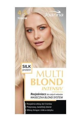 Joanna Intensives Blond Aufhellungsset, Platinblond-Aufhellung