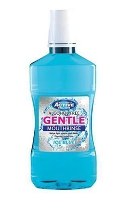 Beauty Formulas Aktive Ice Blue Mundspülung, 500 ml