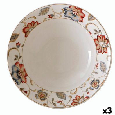 Salatschüssel Queen´s By Churchill Jacobean aus Keramik Porcelæn (Ø 23,5 cm) (3 Stück