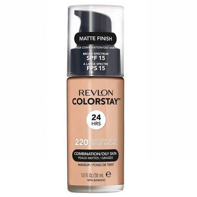 Revlon ColorStay Foundation 220 30ml SPF15