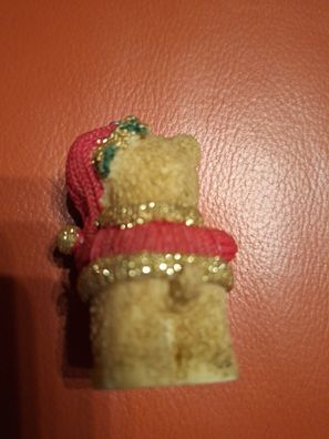 Weihnachtsdeko Baumbehang Bär mit Weihnachtsmütze