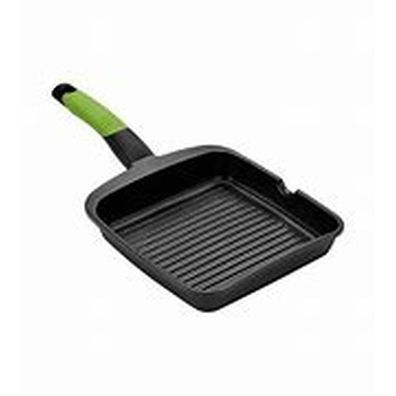 Grill BRA Schwarz Metall Aluminium Ø 28 cm