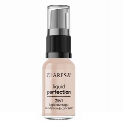 Clarese 2in1 Concealer & Foundation 103 Cool Medium, 18g