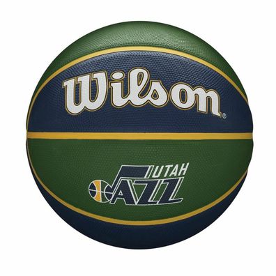 Basketball Wilson NBA Team Tribute Utah Jazz Blau