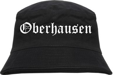 Oberhausen Fischerhut - Altdeutsch - bedruckt - Bucket Hat Anglerhut Hut