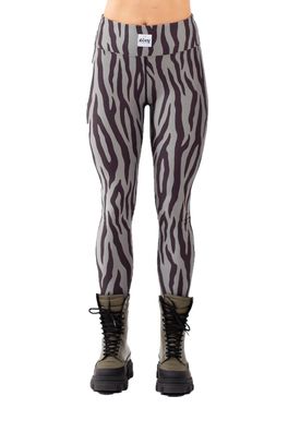 EIVY Women Funktions Leggins Icecold Tights zebra oak - Größe: S