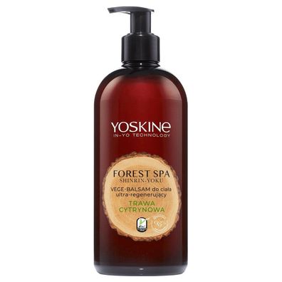 Yoskine Forest Spa Vege-Body Balm Ultra-Regenerating Lemon Balm 400ml