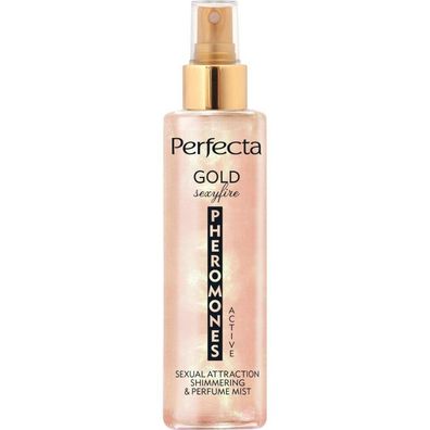 Perfecta Pheromone Active Parfümierter Körpernebel Gold Sexyfire 200ml