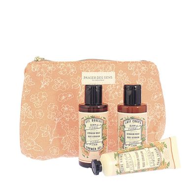 Rose Geranium Travel Set