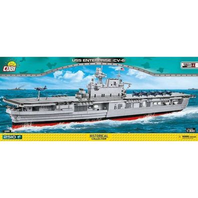 COBI WW2 USS Enterprise (CV-6) (Maßstab 1:300)