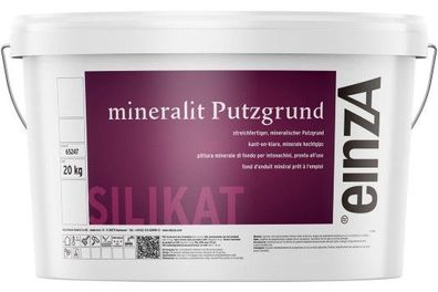 einzA mineralit Putzgrund 20 kg weiß