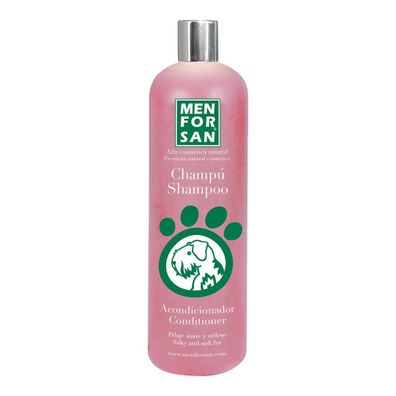 Shampoo und Spülung Menforsan Hund 1 L