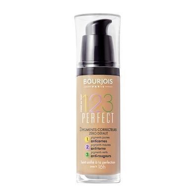 Bourjois 123 Perfect Foundation 53 Light Beige, 30ml