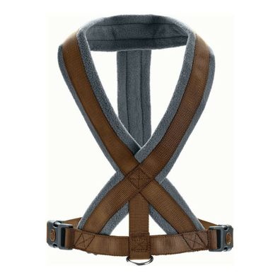 Hundegeschirr Hunter London Comfort 63-82 cm Braun Größe M/L