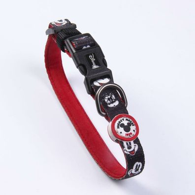 Hundehalsband Mickey Mouse Schwarz S/M