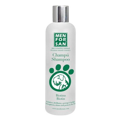 Shampoo für Haustiere Menforsan Hund Vitamin B7 51 x 37 x 33 cm 300 ml