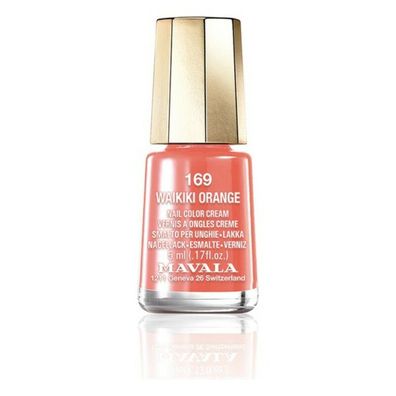 Nagellack Nail Color Cream Mavala 169-waikiki orange (5 ml)