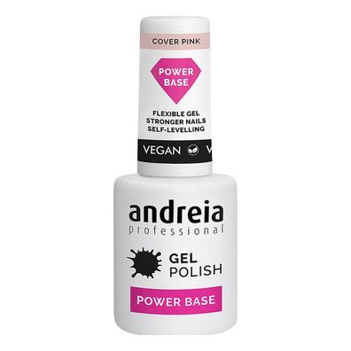 Nagellack Semi-permanent Gel Polish Power Base Andreia Professional Gel Rosa (10,5 ml