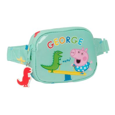 Gürteltasche Peppa Pig George Minze 14 x 11 x 4 cm