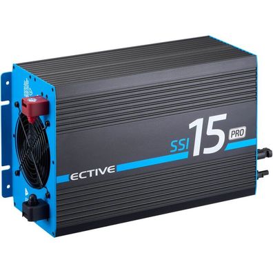 ECTIVE SSI 15 PRO 1500W/12V Sinus-Wechselrichter mit Netzvorrangschaltung, Ladeger