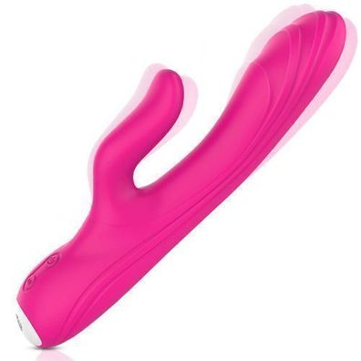 Frieda 9-Modi Vibrator - Rote Rose